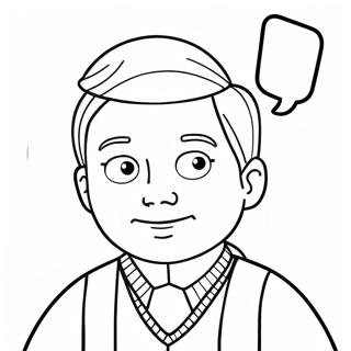 Bitmoji Coloring Page 70493-58279