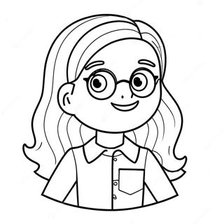 Bitmoji Coloring Page 70493-58280