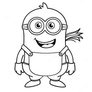 Minion Kevin Coloring Page 70503-58286