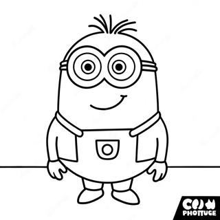 Minion Kevin Coloring Page 70503-58287