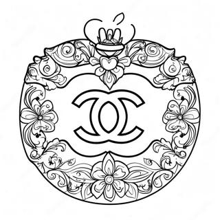 Chanel Logo Coloring Page 70523-58302