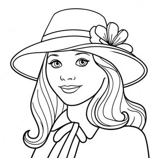 Madeline In Her Iconic Hat Coloring Page 70534-58314