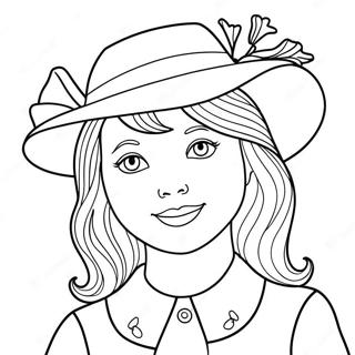 Madeline In Her Iconic Hat Coloring Page 70534-58315