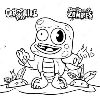 Gargantuar Plants Vs Zombies Coloring Page 70543-58322