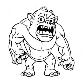 Gargantuar Plants Vs Zombies Coloring Pages