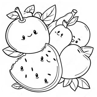 Fruit Of The Spirit Coloring Pages