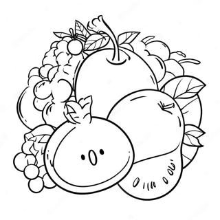 Fruit Of The Spirit Coloring Page 7054-5738