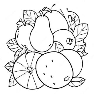 Fruit Of The Spirit Coloring Page 7054-5740