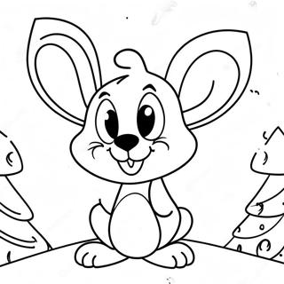 Looney Tunes Christmas Coloring Page 70553-58327