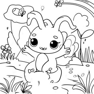 Whimsical Garden Of Bam Bam Coloring Page 70574-58347