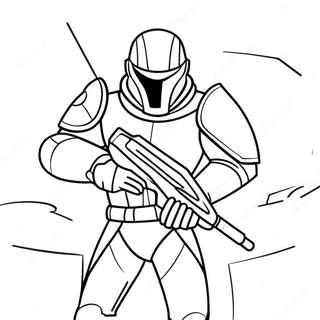 Destiny 2 Coloring Page 70583-58352