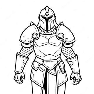 Guardian In Battle Armor Coloring Page 70584-58357