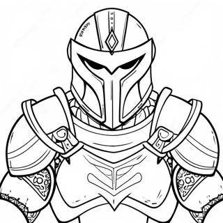 Guardian In Battle Armor Coloring Page 70584-58358