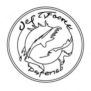 Deftones Band Logo Coloring Page 70593-58355