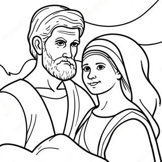 Abraham And Sarah Coloring Page 70633-58390