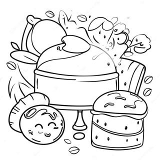 Baking Coloring Page 7064-5746