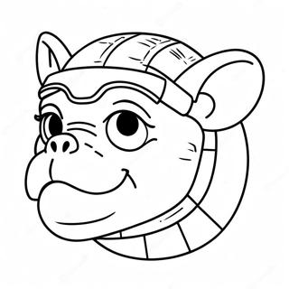 Bebop Coloring Pages