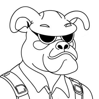 Bebop Coloring Page 70653-58404