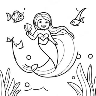 Mako Mermaids Coloring Page 70663-58415