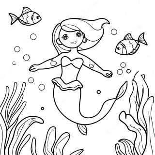 Mako Mermaids Coloring Page 70663-58416