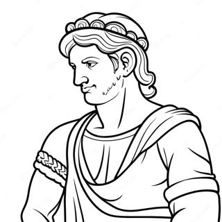 David With Sling And Stone Coloring Page 70684-58436