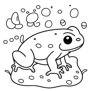 Frog Life Cycle Coloring Page 70703-58446