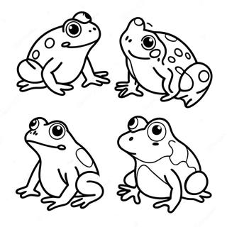 Frog Life Cycle Coloring Page 70703-58447