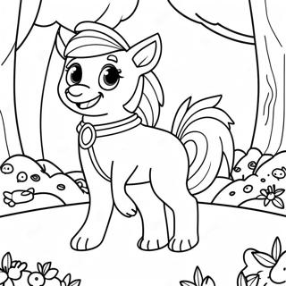 Izzy Moonbow In Magical Forest Coloring Page 70714-58455