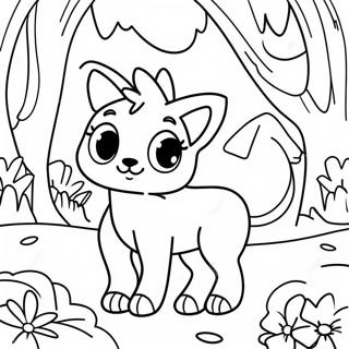 Izzy Moonbow In Magical Forest Coloring Page 70714-58456