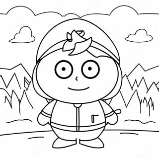 Funny Butters South Park Coloring Page 70724-58461