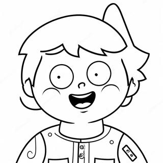 Funny Butters South Park Coloring Page 70724-58462