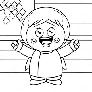 Funny Butters South Park Coloring Page 70724-58463