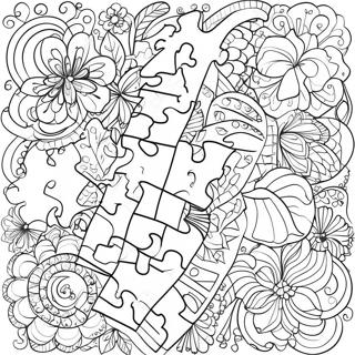 Puzzle Coloring Page 7074-5755