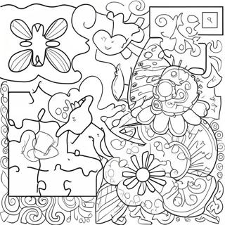 Fun Puzzle Coloring Page 7075-5758