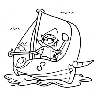 Wind Waker Coloring Page 70763-58490