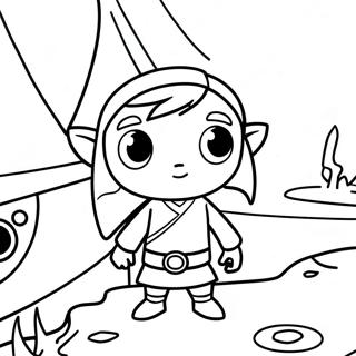 Wind Waker Coloring Page 70763-58492