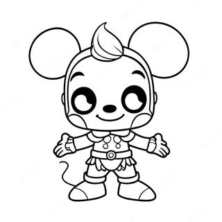 Funko Pop Disney Coloring Page 70833-58554