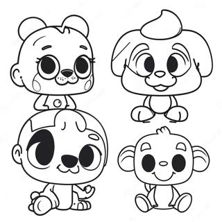 Funko Pop Disney Coloring Pages