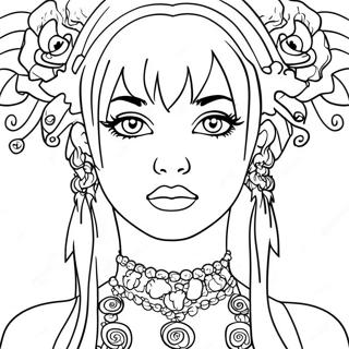 Pastel Goth Coloring Page 7084-5761