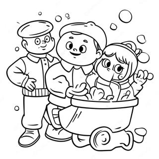 Garbage Pail Kids Coloring Page 70873-58580