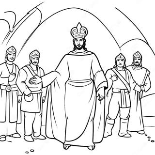 Shadrach Meshach And Abednego Coloring Page 70893-58598