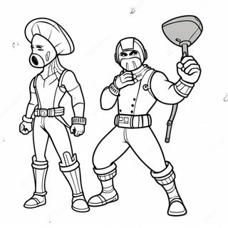 Klombo Fortnite Coloring Pages