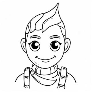 Colorful Klombo Fortnite Character Coloring Page 70914-58629