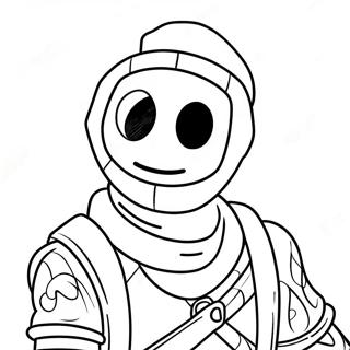 Colorful Klombo Fortnite Character Coloring Page 70914-58630