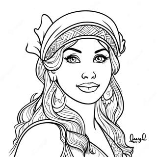 Layla Coloring Page 70923-58624