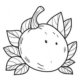 Sweet Potato Coloring Page 70933-58619