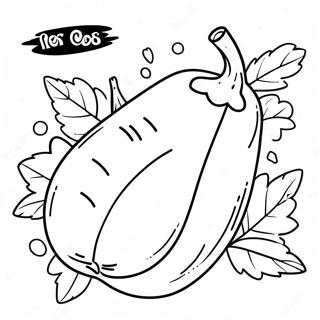 Sweet Potato Coloring Page 70933-58620