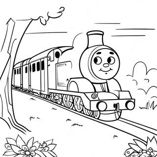 Thomas Kinkade Disney Coloring Page 70943-58644