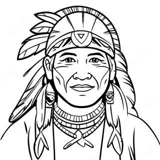 Navajo Coloring Page 70953-58639