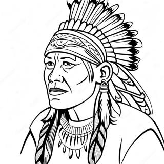 Navajo Coloring Page 70953-58640